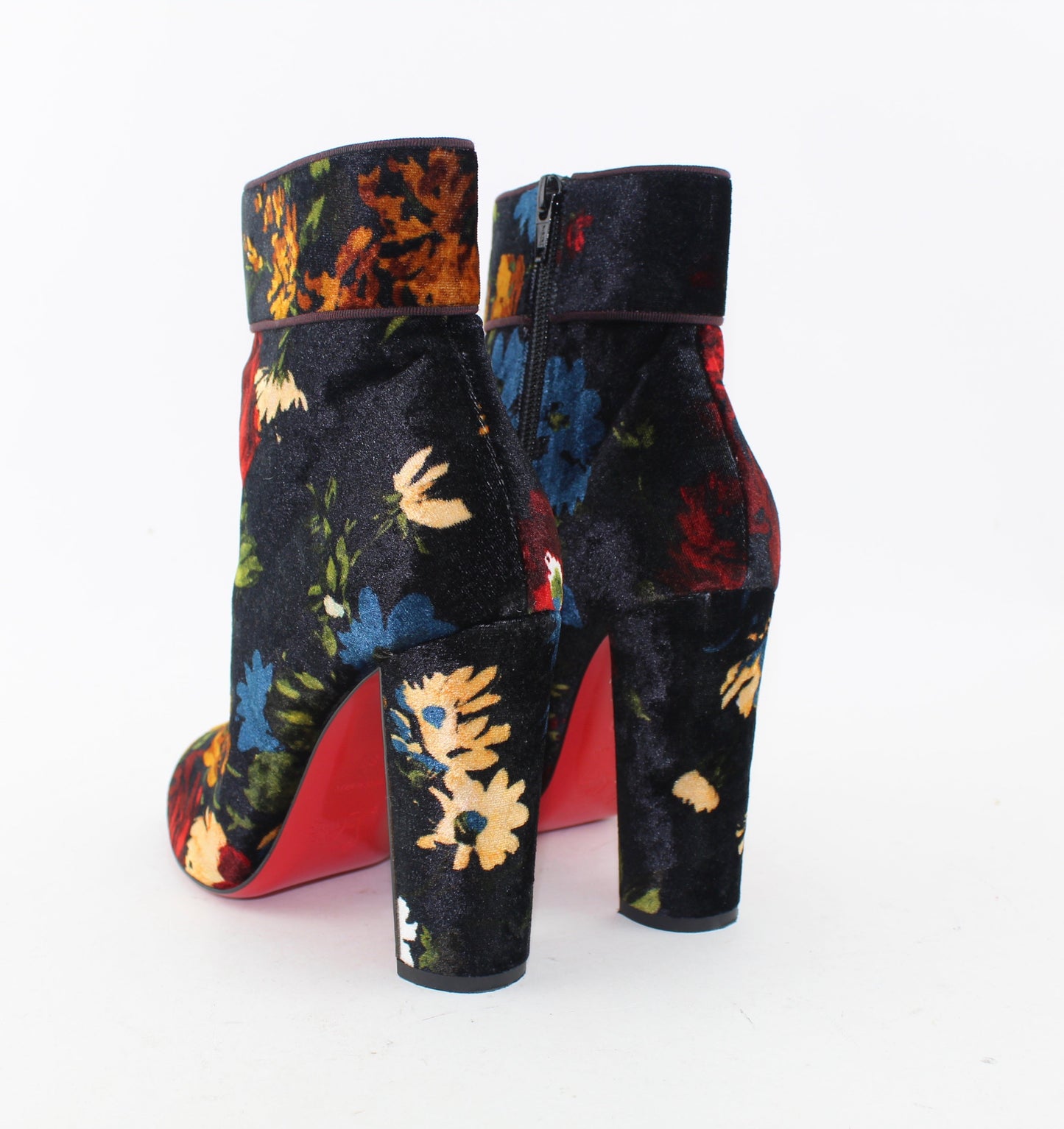 CHRISTIAN LOUBOUTIN MOULAMAX 100MM VELOURS SIZE 38