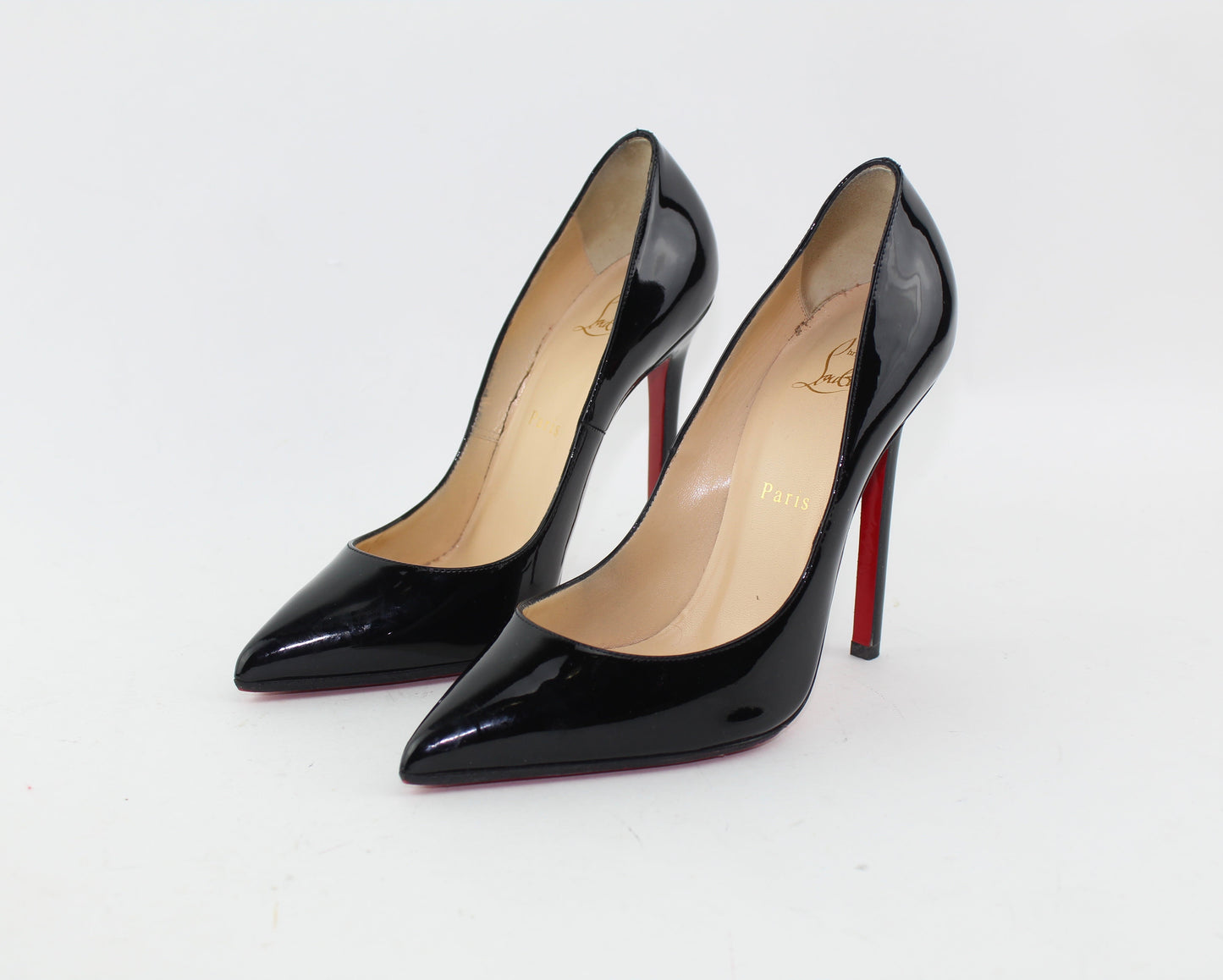 CHRISTIAN LOUBOUTIN PIGALLE 120mm SIZE 38