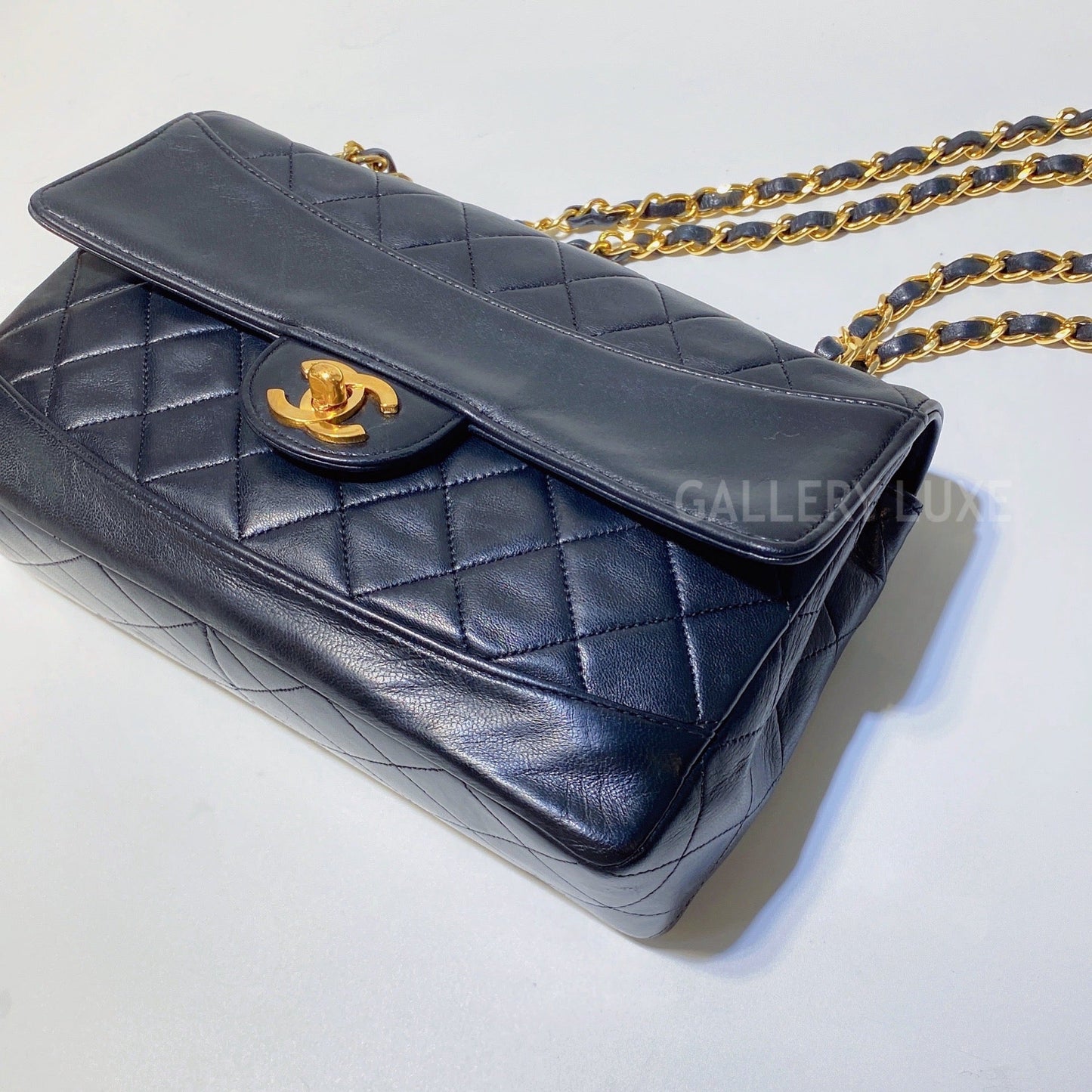 No.2866-Chanel Vintage Lambskin Flap Bag