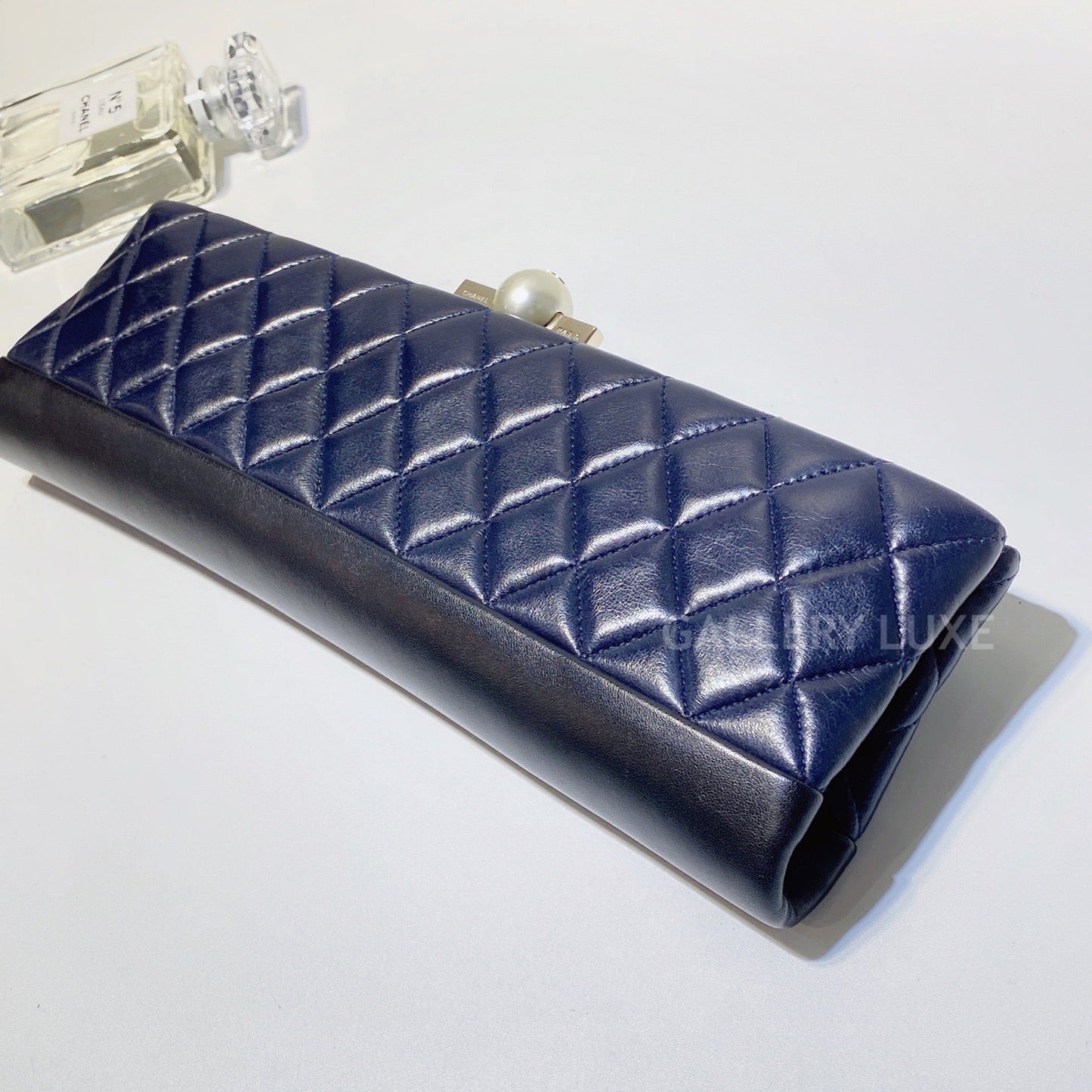 No.2881-Chanel Lambskin Evening Clutch Bag