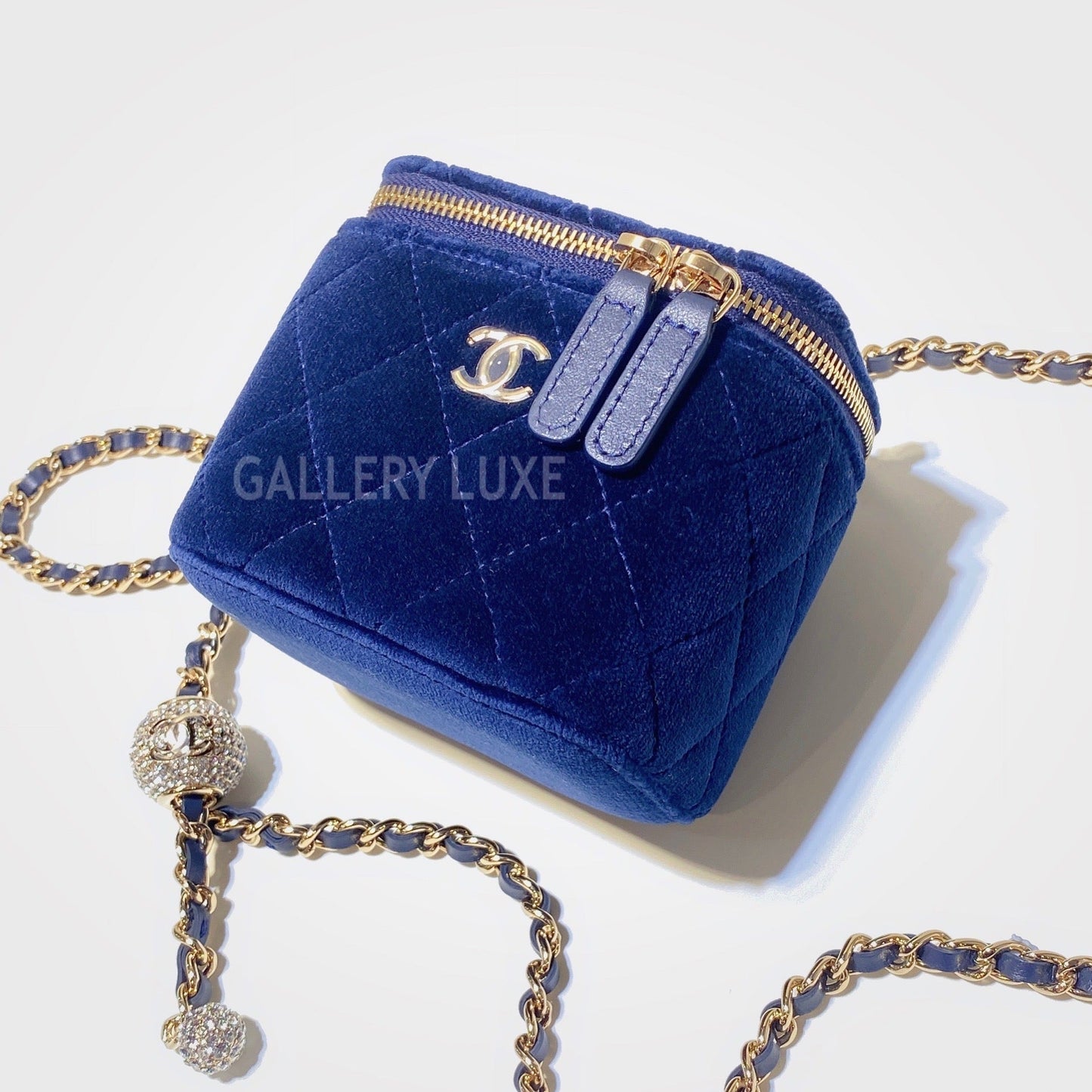 No.2859-Chanel Pearl Crush Clutch With Chain (Brand New / 全新)
