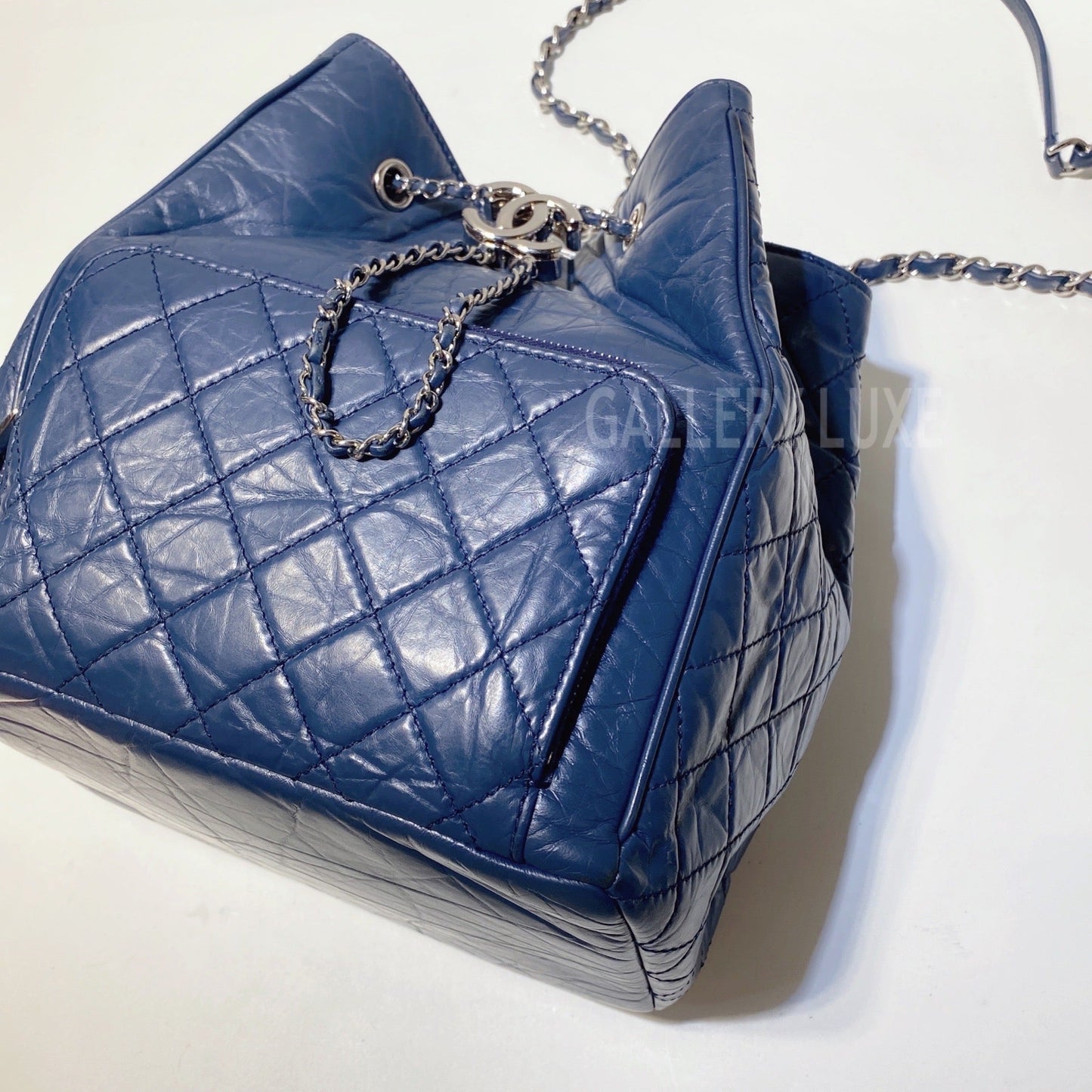 No.3281-Chanel Front Pocket Bucket Bag