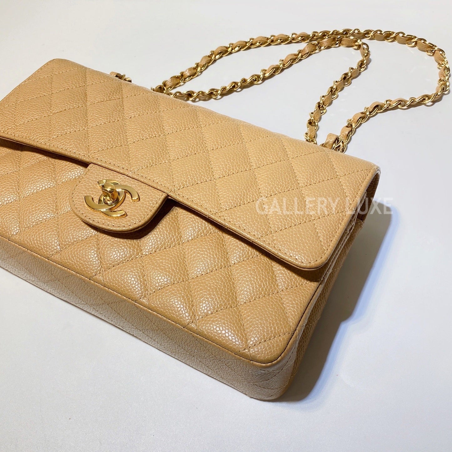 No.2900-Chanel Vintage Caviar Classic Flap Bag 25cm