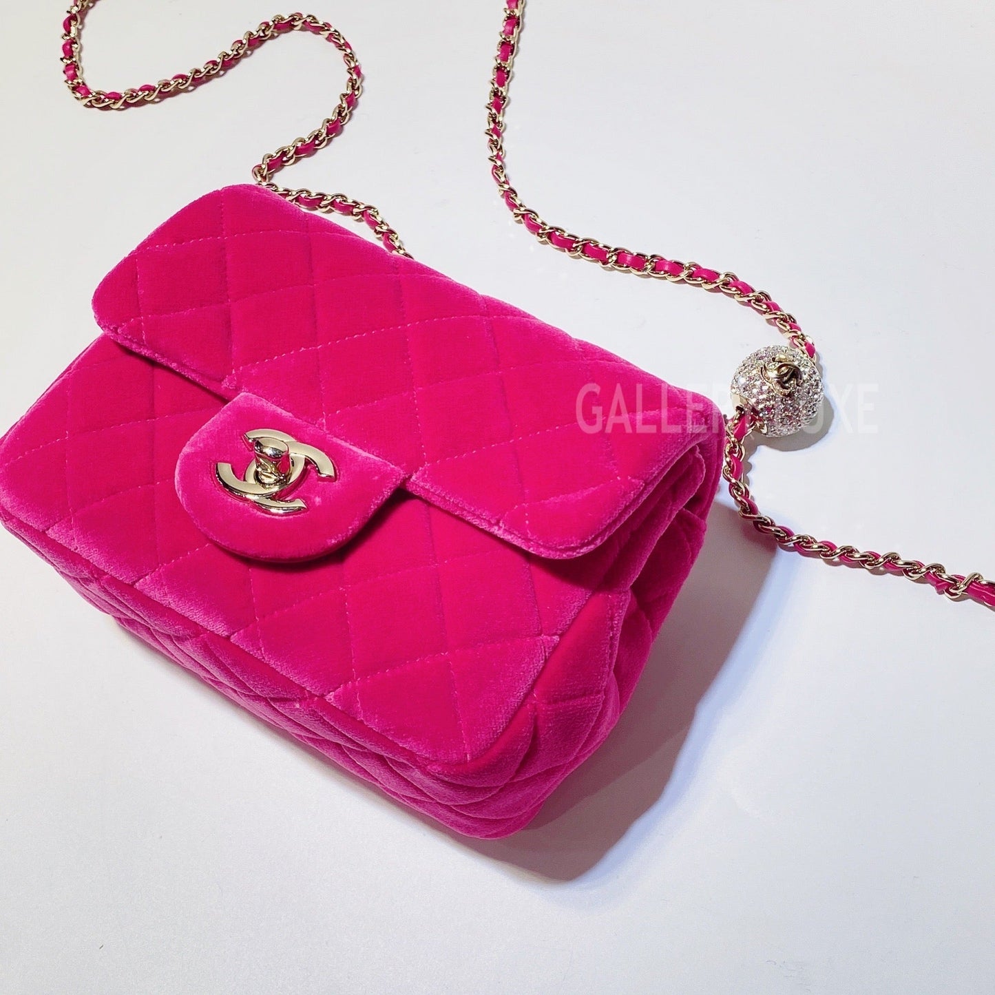 No.2909-Chanel Pearl Crush Square Mini Flap Bag