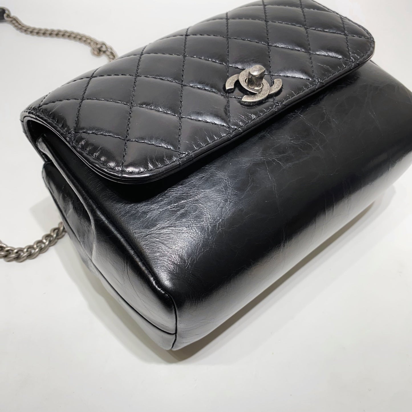 Chanel Pilot Essentials Flap Bag With Top Handle