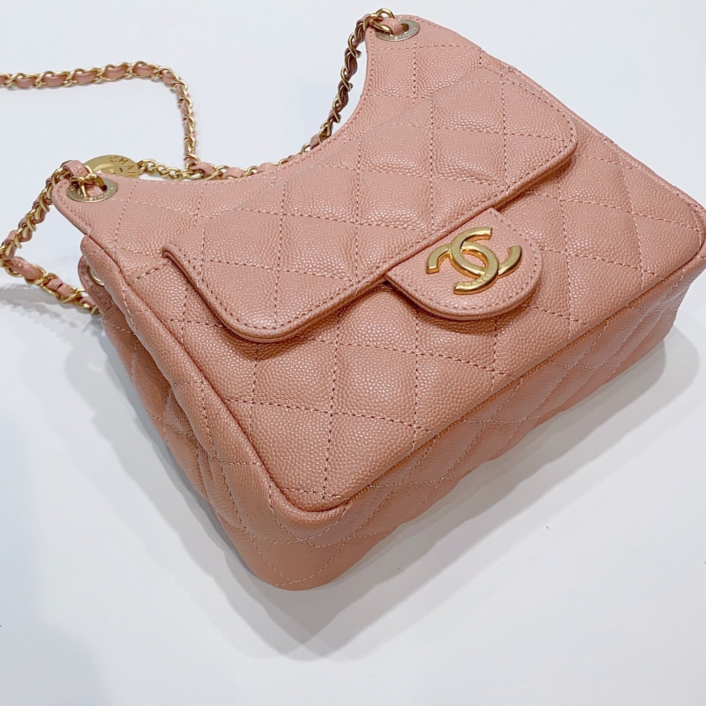 No.3811-Chanel Small Caviar Wavy CC Hobo Bag (Brand New / 全新貨品)