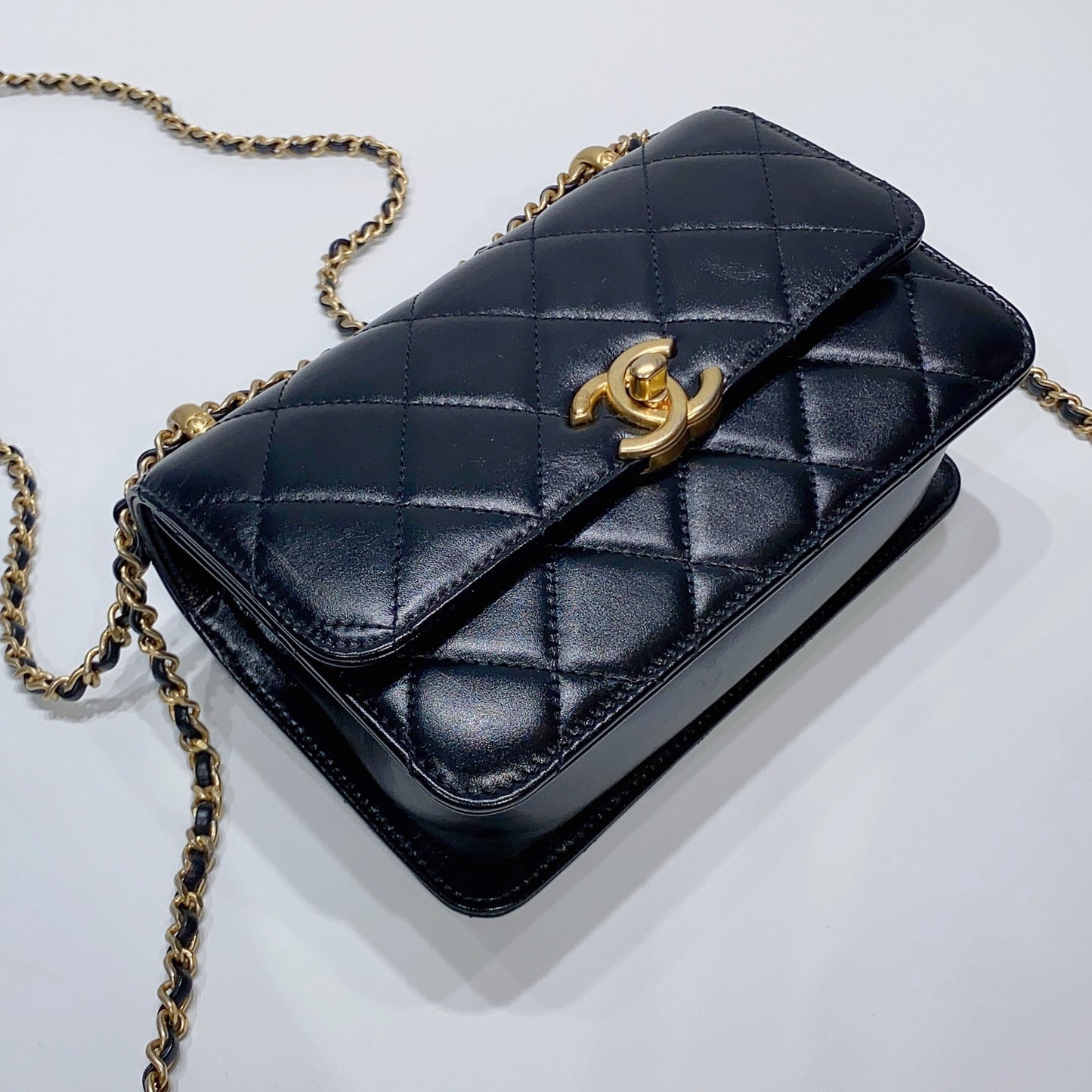 No.3816-Chanel Small Perfect Fit Mini Flap Bag