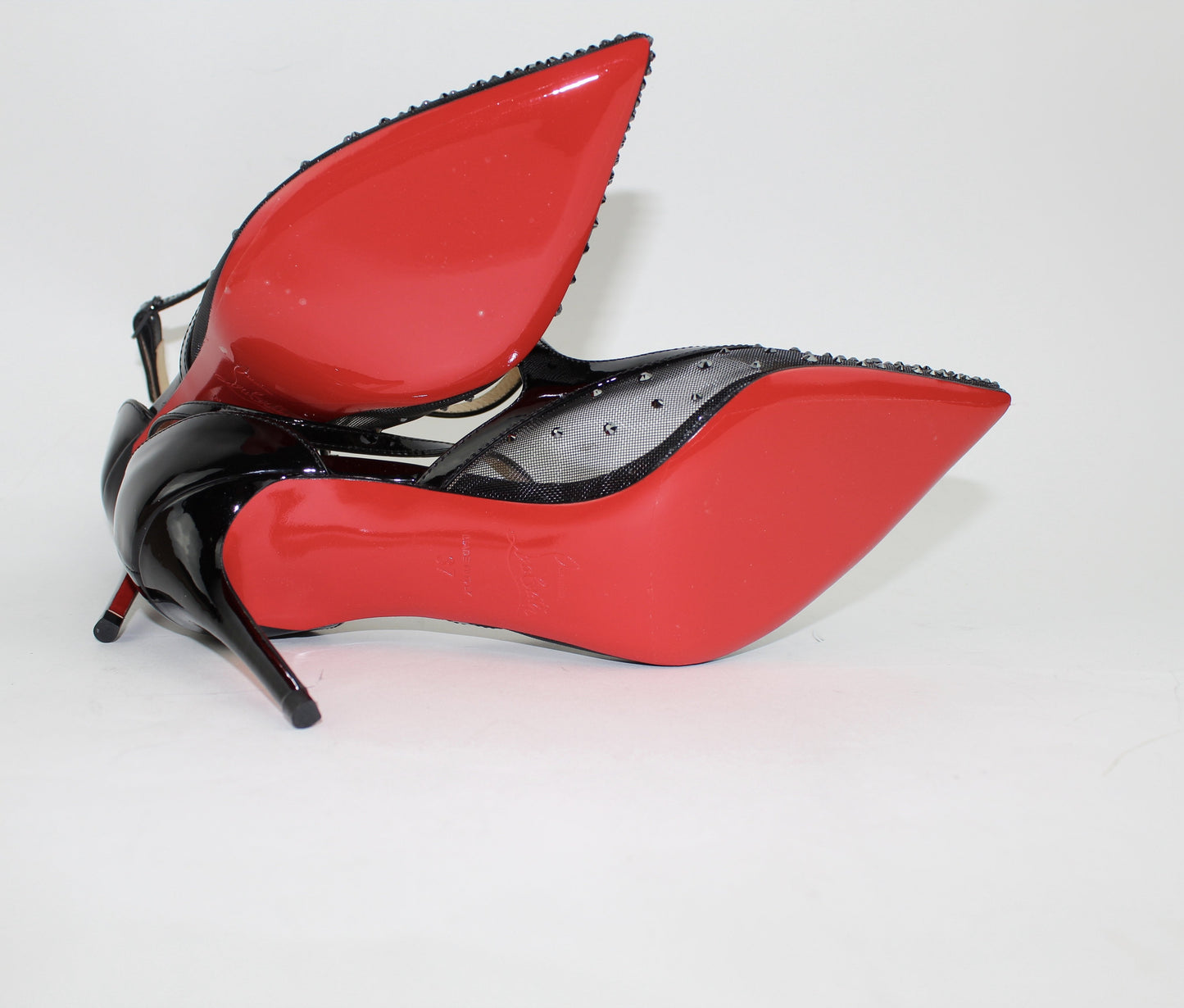 CHRISTIAN LOUBOUTIN TWISTISSIMA STRASS 85mm