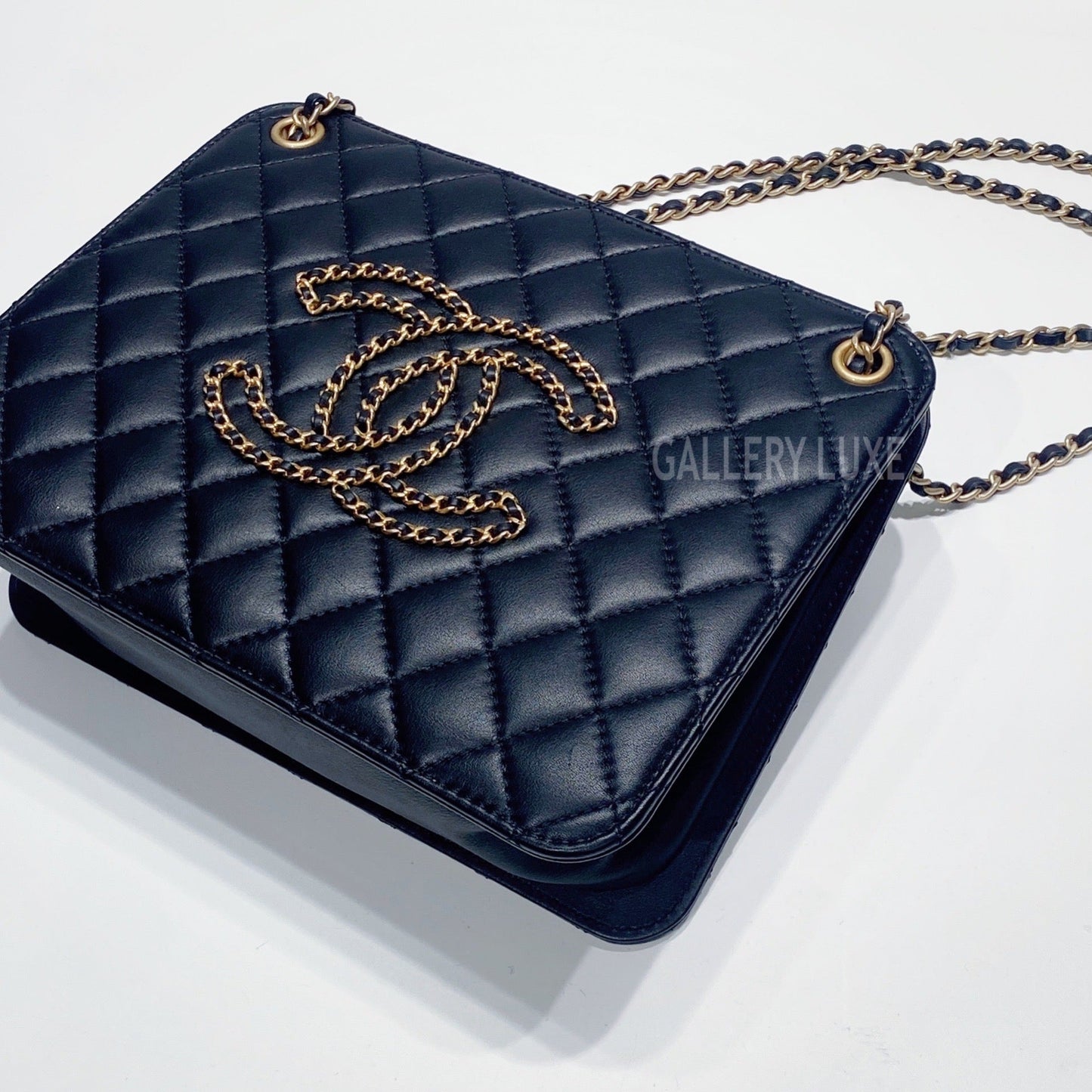 No.001314-1-Chanel Once Upon A Time Accordion Bag
