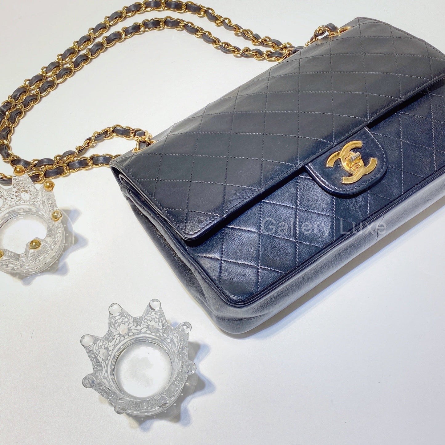No.2660-Chanel Vintage Lambskin Classic Flap Bag