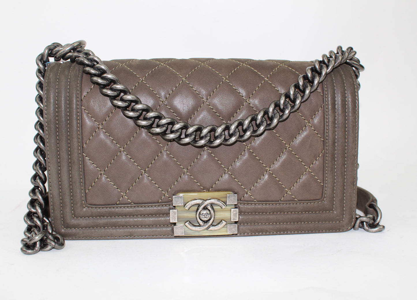 CHANEL OLD MEDIUM BOY BAG