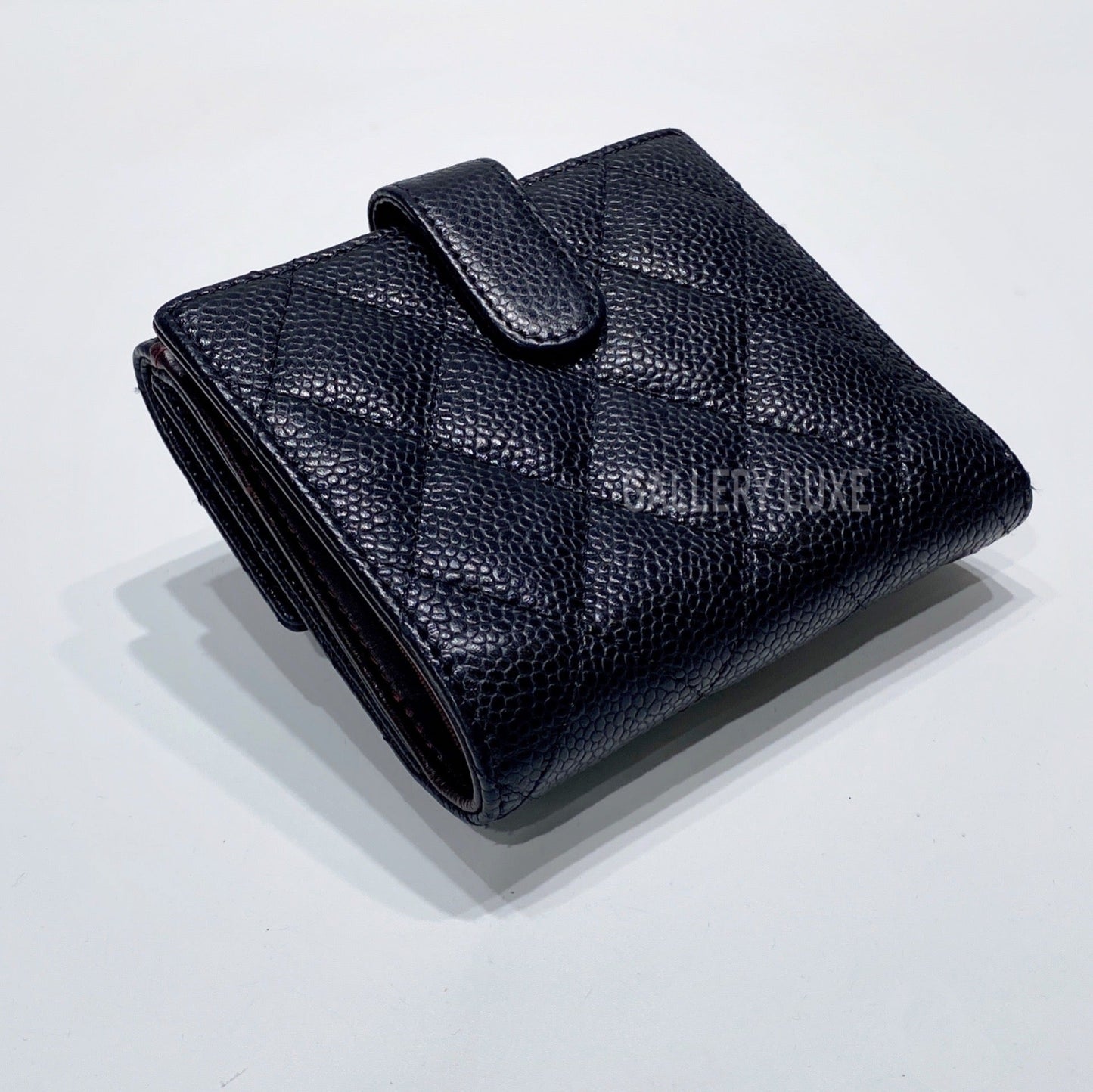 No.3440-Chanel Caviar Timeless Classic Short Wallet