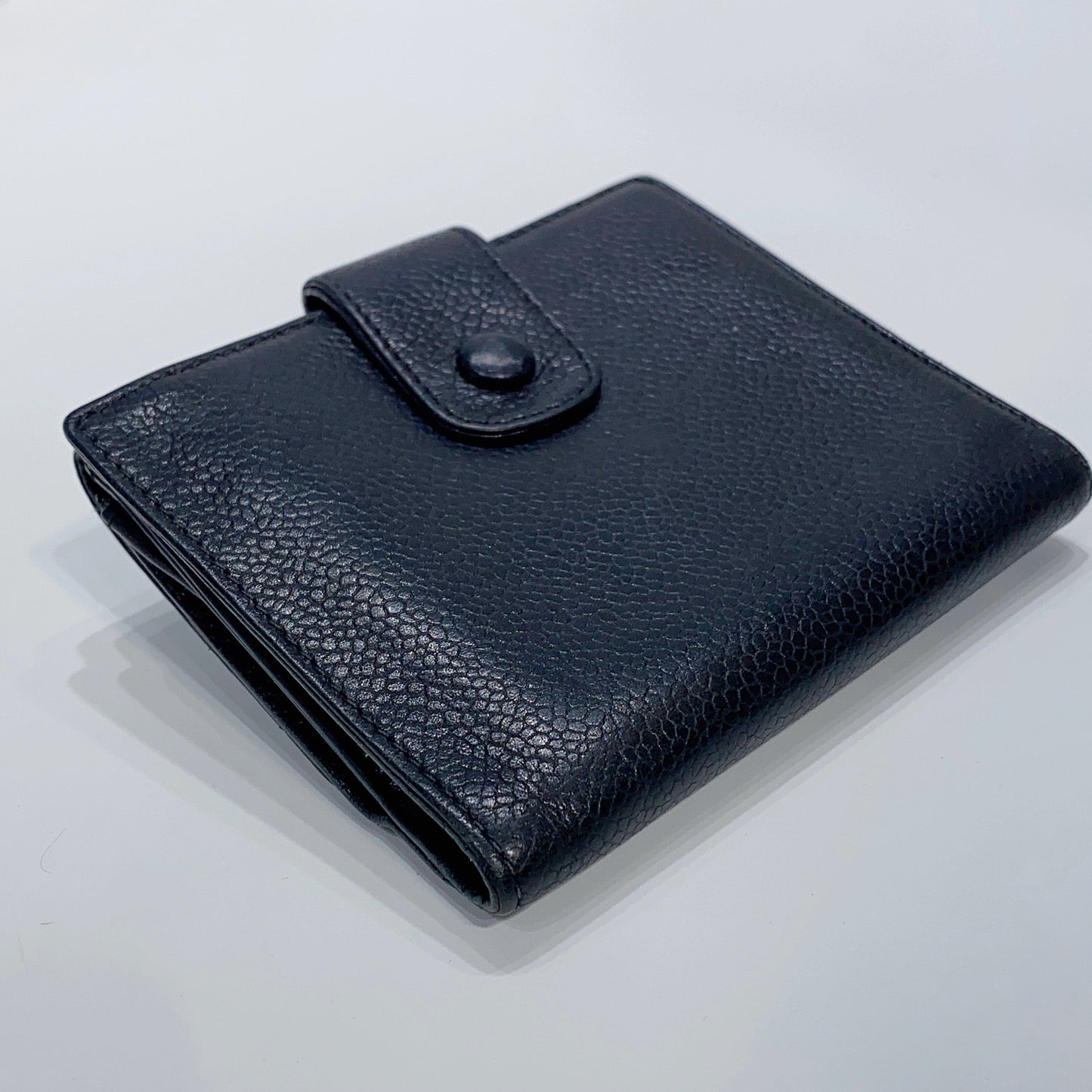 No.2345-Chanel Vintage Caviar Short Wallet