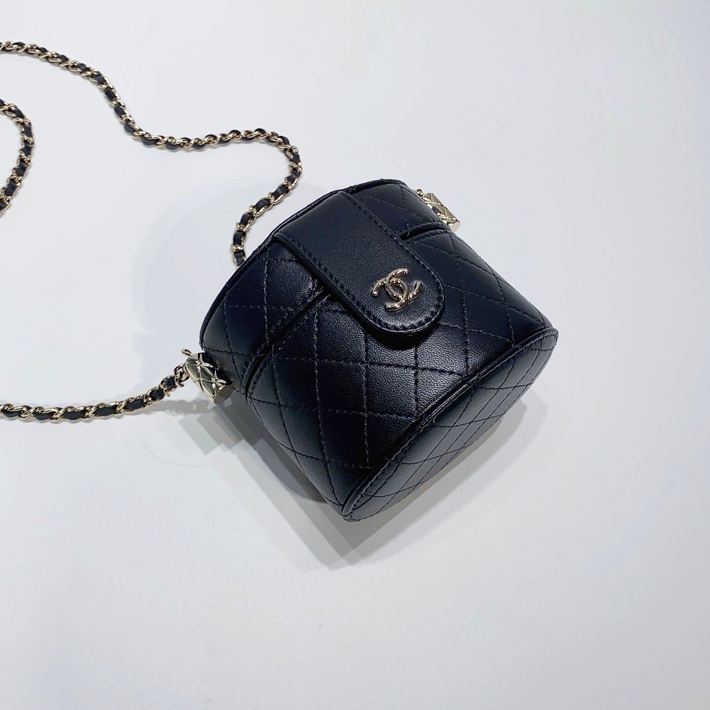 No.3864-Chanel Small CC Allure Vanity With Chain