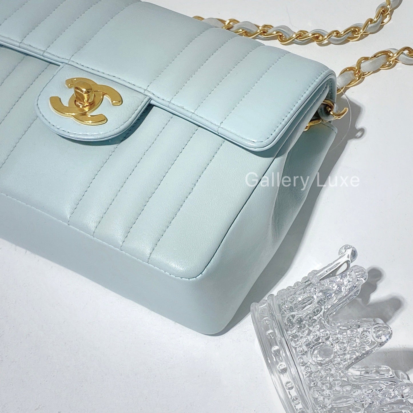 No.2175-Chanel Vintage Lambskin Mini Flap Bag