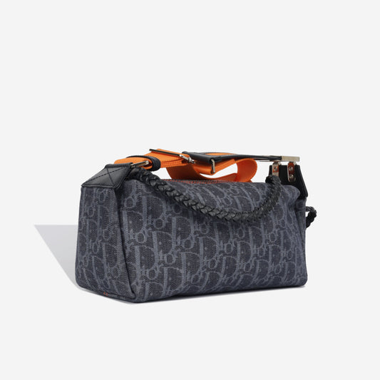 Luxury Dior Denim Flight Bag - Vintage
