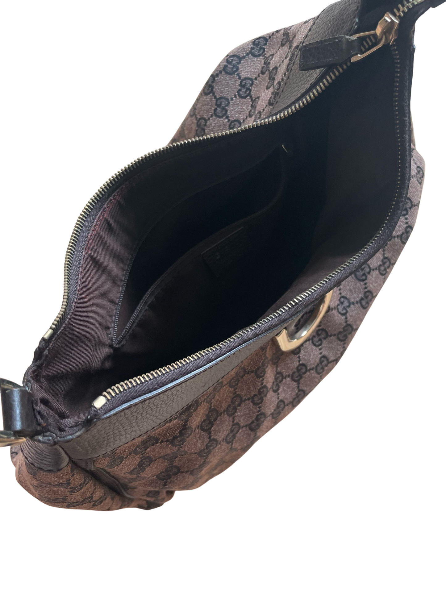 Luxury Gucci Trending 2025 Abbey Brown Jacquard & Leather