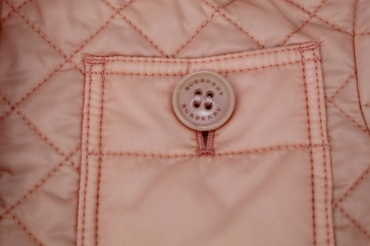 BURBERRY GIRLS TOLLAMO QUILTED JACKET SIZE 4Y