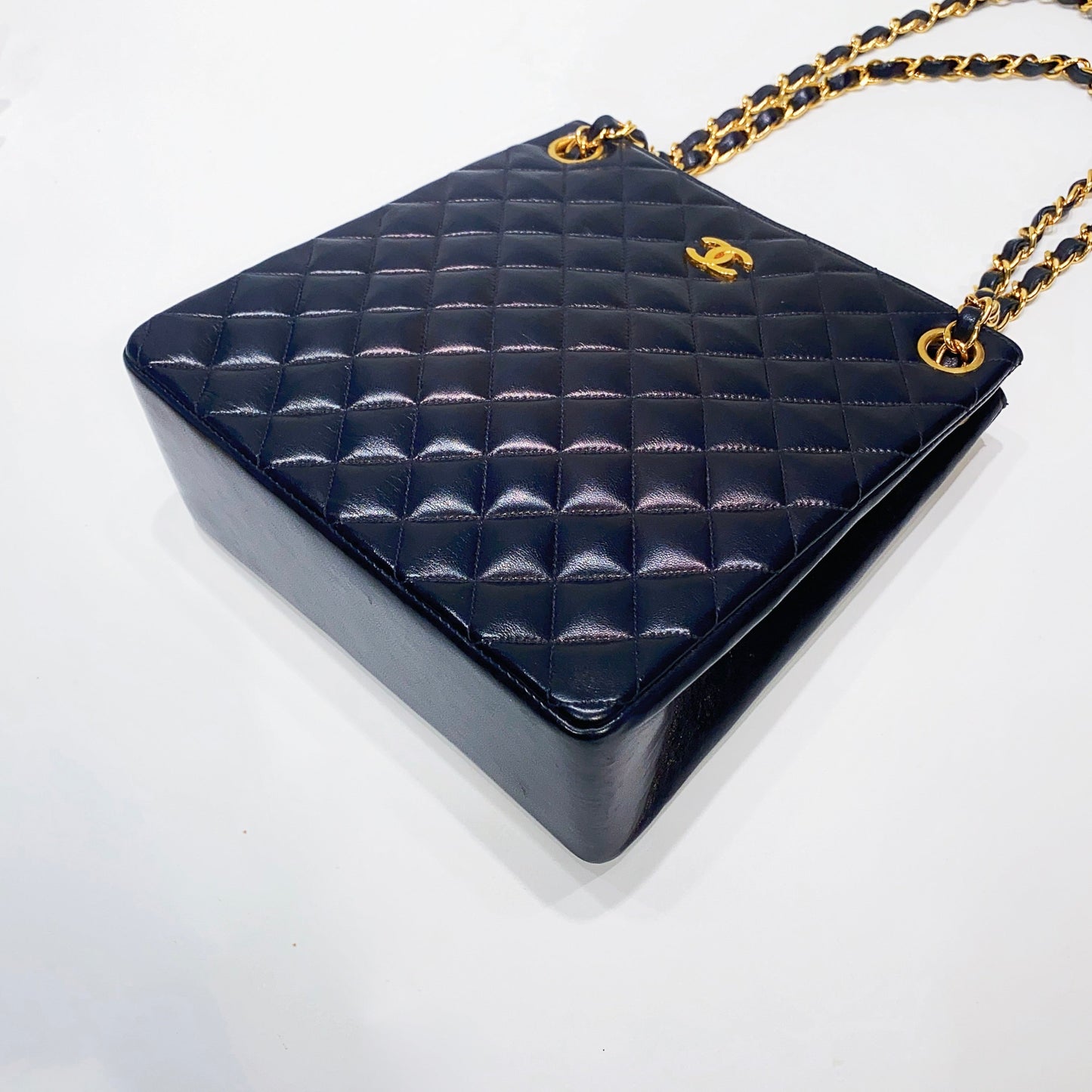 No.3900-Chanel Vintage Lambskin Mini Tote Bag