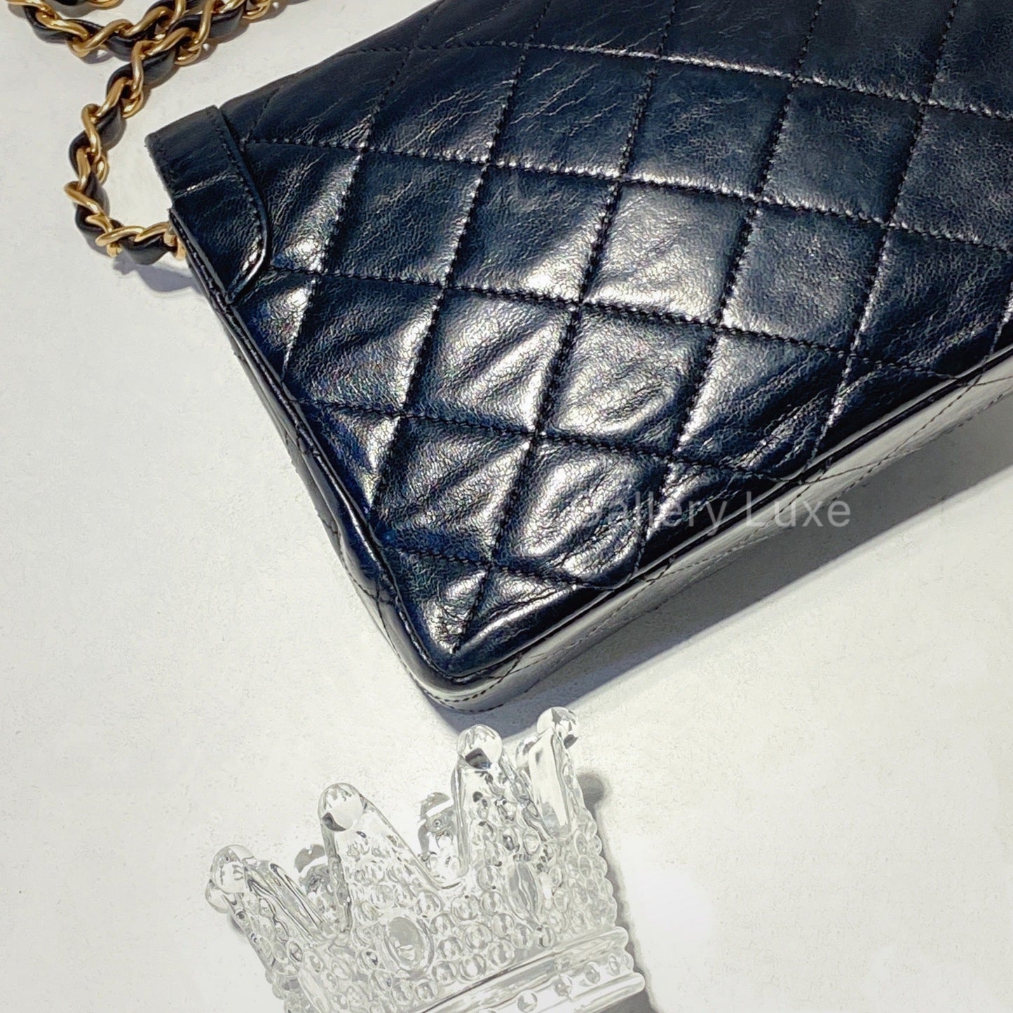 No.2439-Chanel Vintage Lambskin Mini Paris Edition Flap Bag