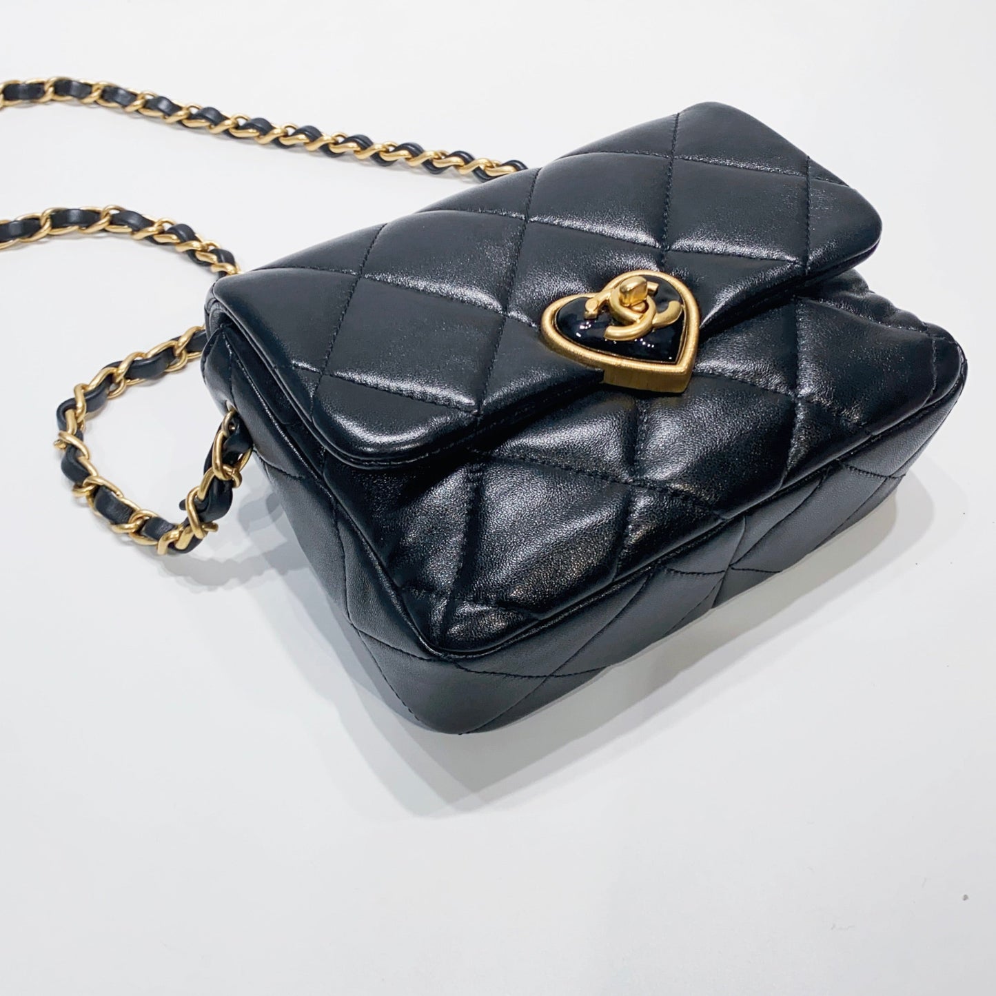 No.3970-Chanel Small Coco Love Flap Bag