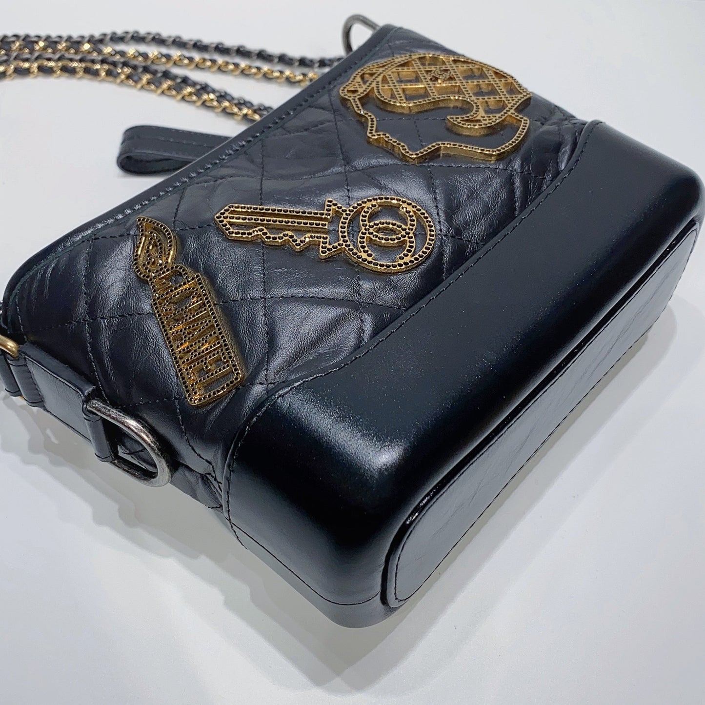 No.3860-Chanel Small Gabrielle Hobo Bag With Charms Limited Edition