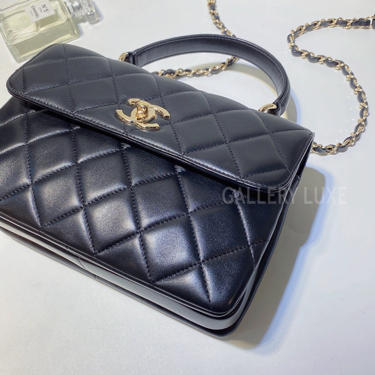 No.3054-Chanel Small Trendy CC Top Handle Flap Bag