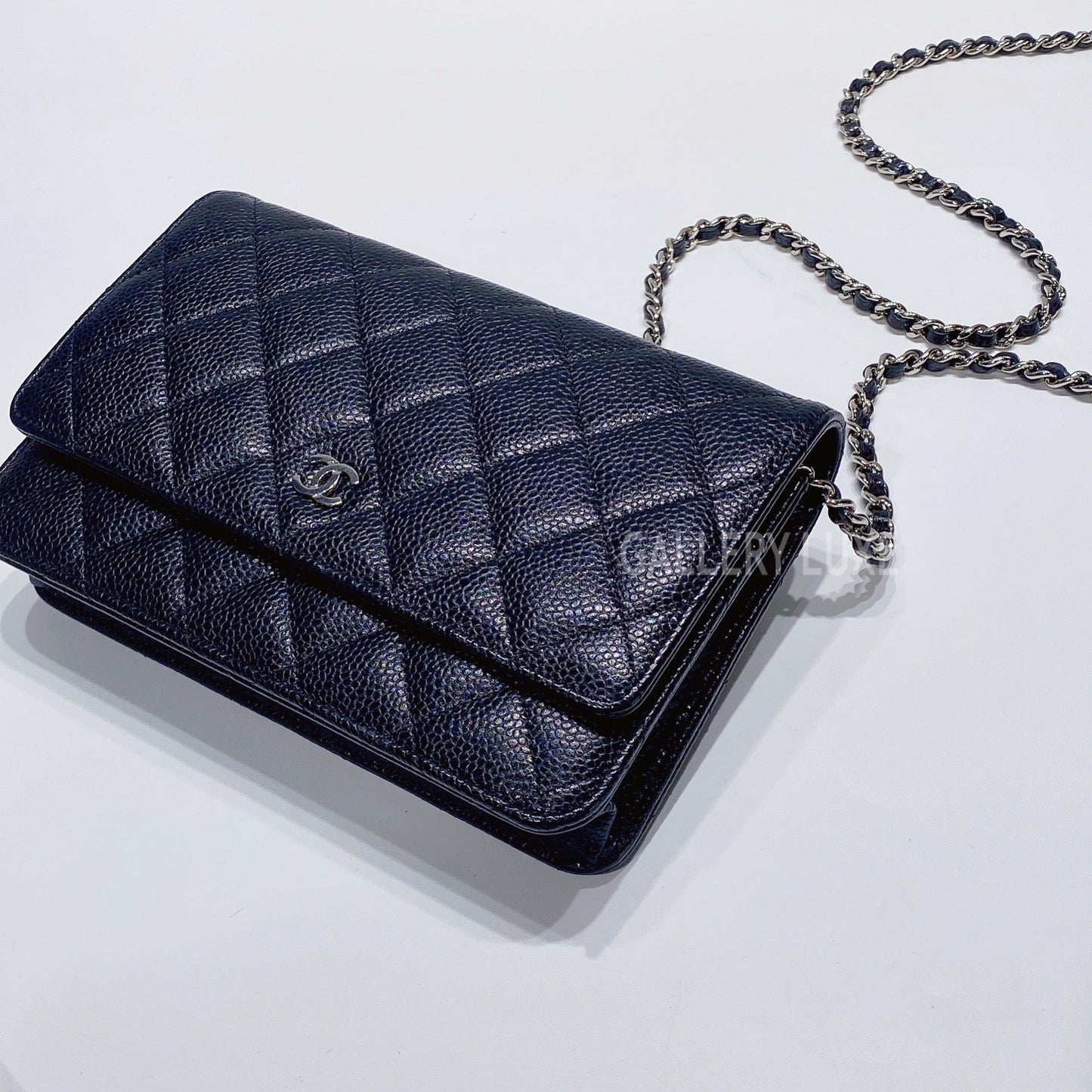 No.3482-Chanel Caviar Timeless Classic Wallet On Chain