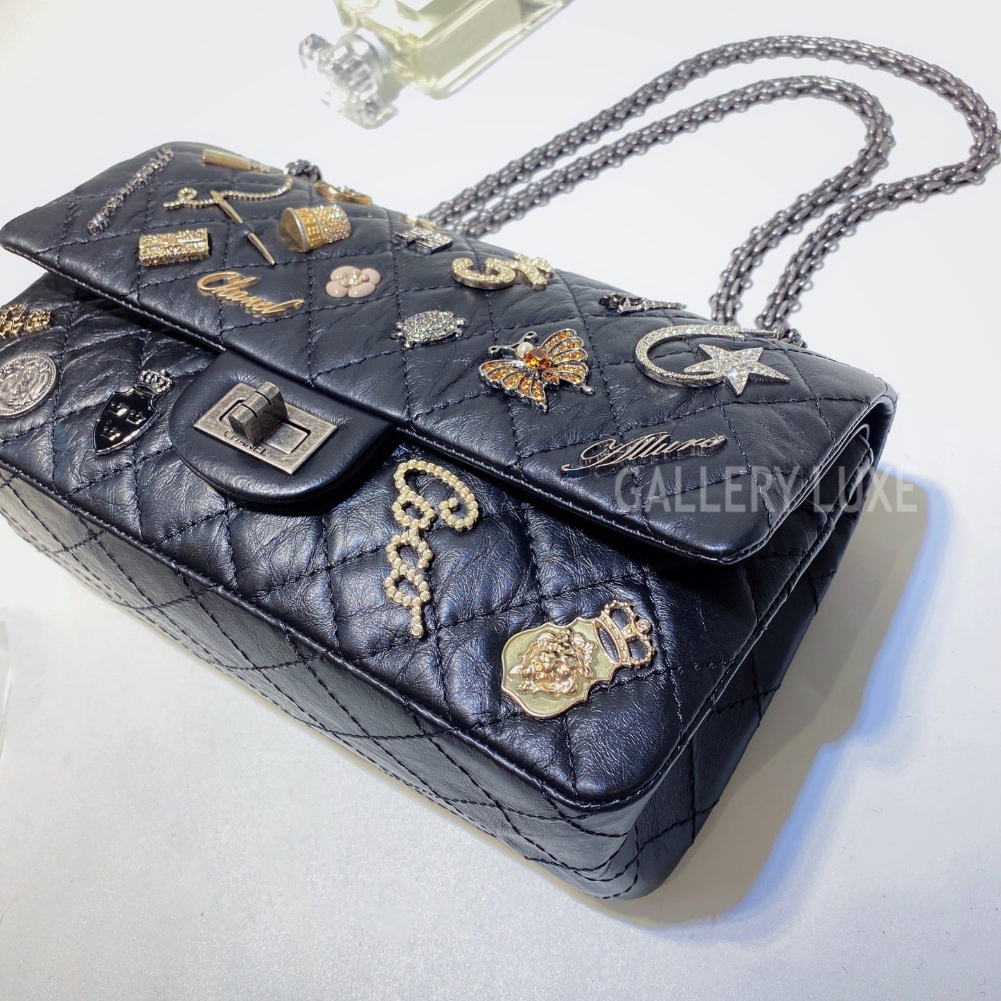 No.3077-Chanel Limited Lucky Charm Reissue 2.55 Flap Bag