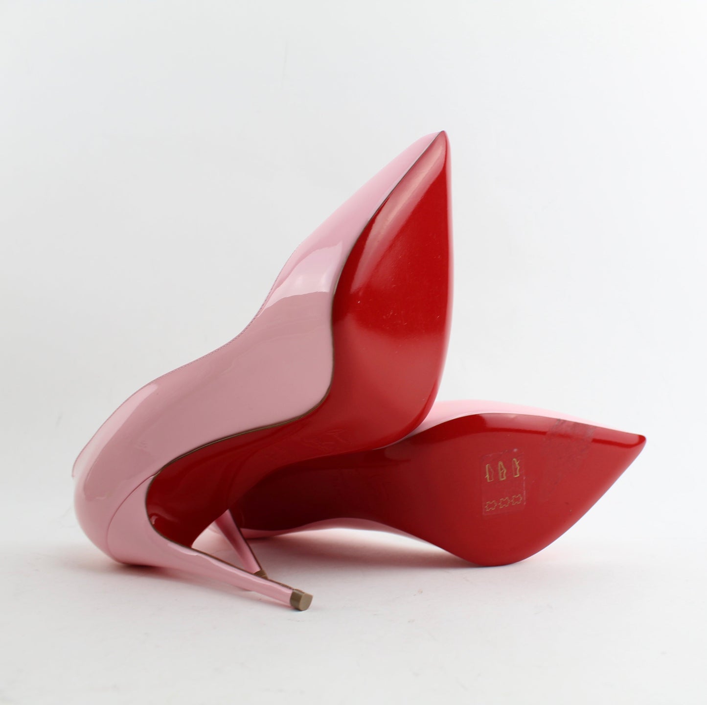CHRISTIAN LOUBOUTIN PIGALLE FOLLIES 100MM SIZE 36.5