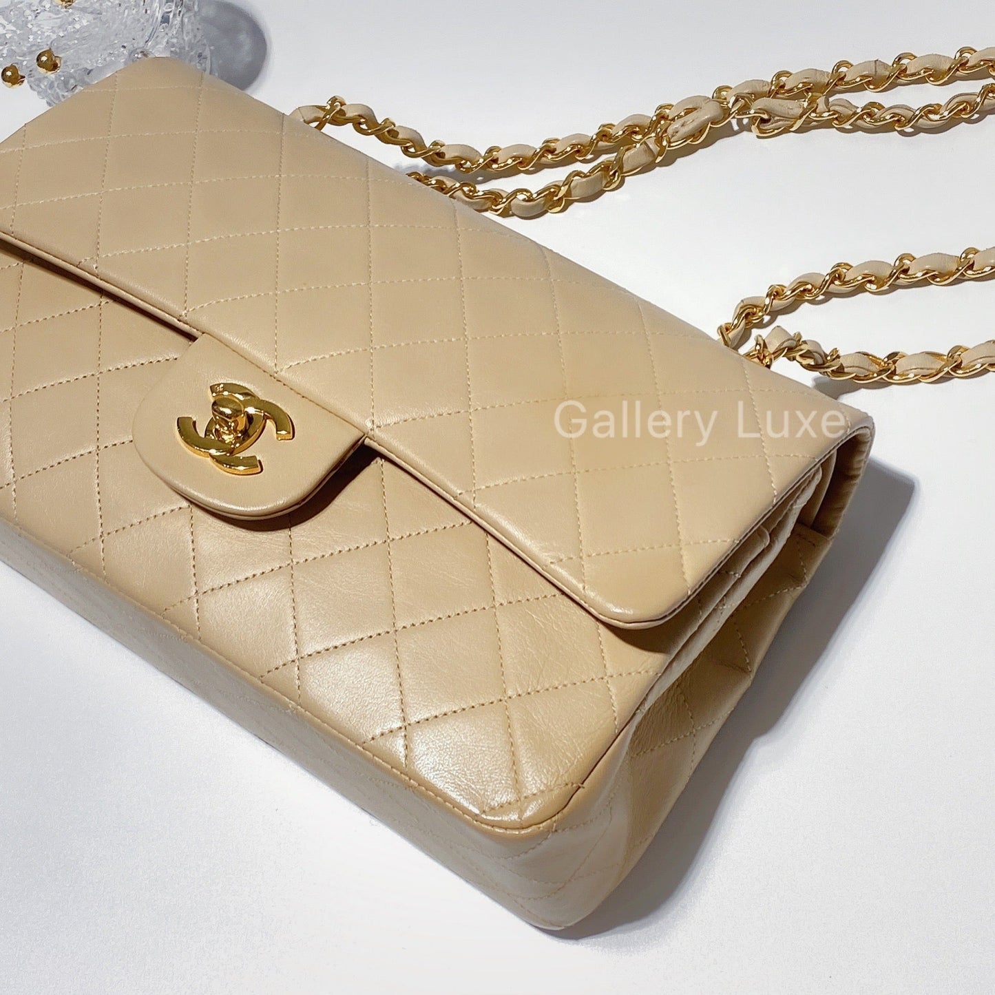 No.2294-Chanel Vintage Lambskin Classic Flap Bag 25cm