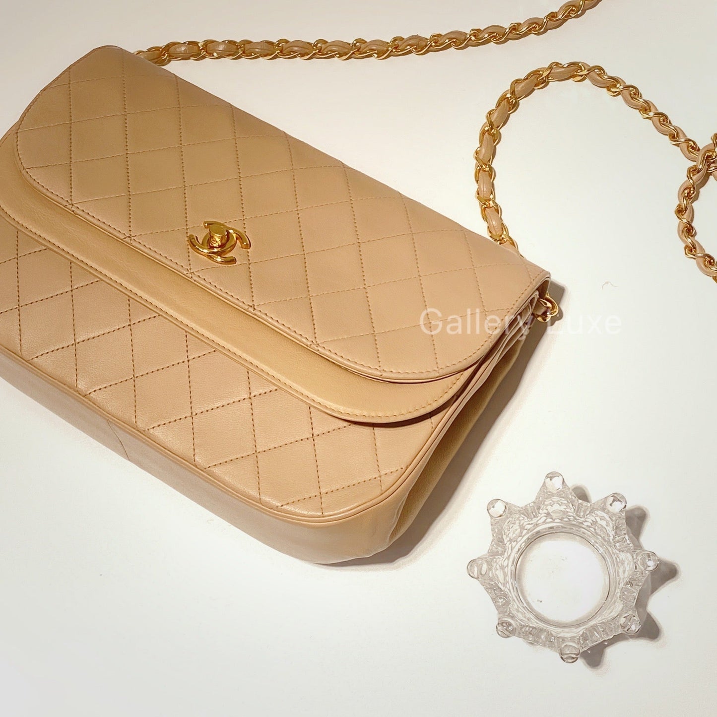 No.2323-Chanel Vintage Lambskin Flap Bag