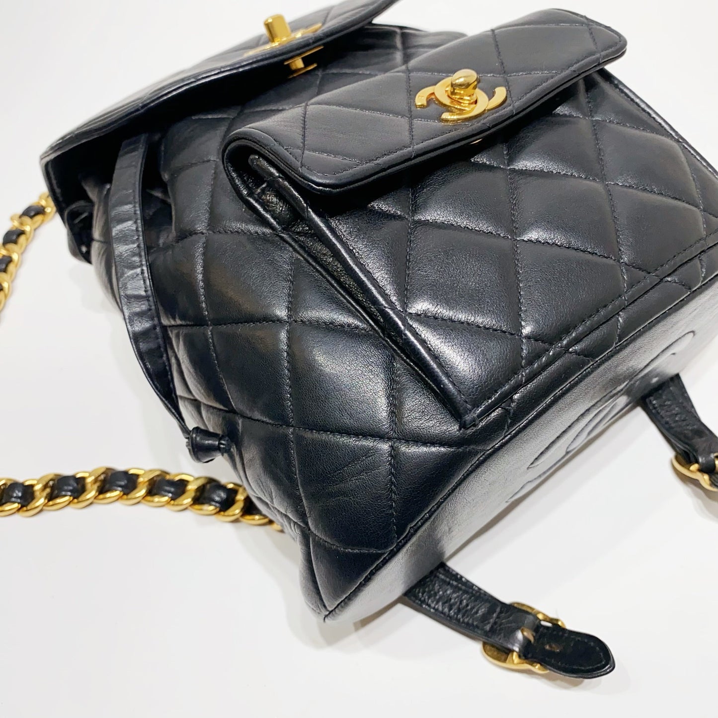 No.001628-Chanel Vintage Duma Backpack