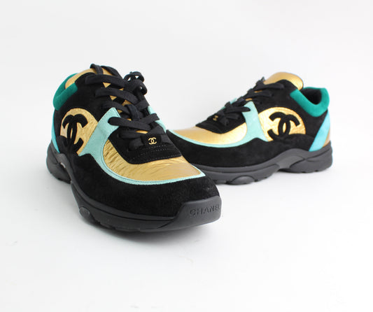 CHANEL CROSS TRAINER SNEAKERS