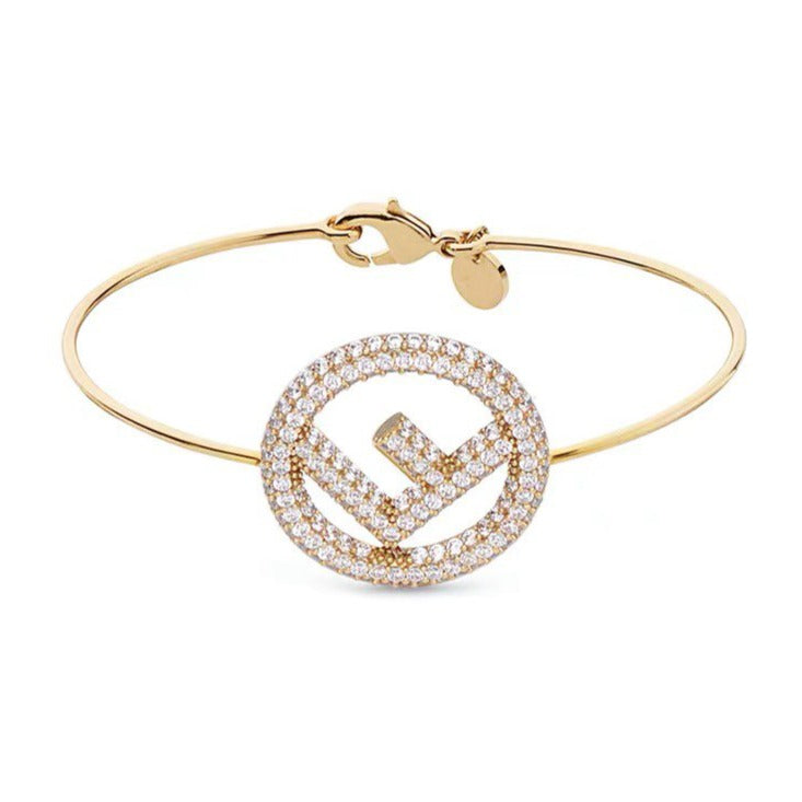 Luxury FendiF BRACELET FULL DIAMOND