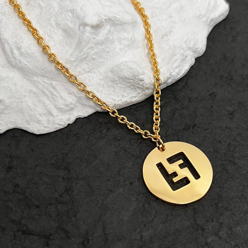 Luxury FendiFF NECKLACE GOLD