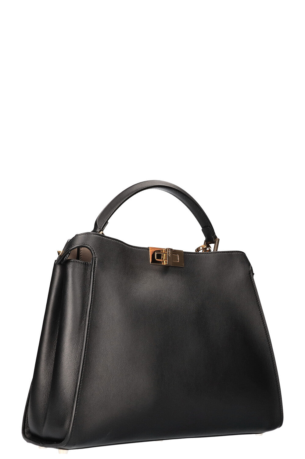 Luxury Fendi Peekaboo Essentially Large Black