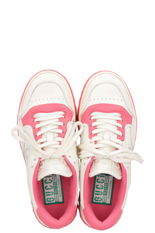 Luxury Gucci Trending 2025 Mac80 Sneakers White Pink