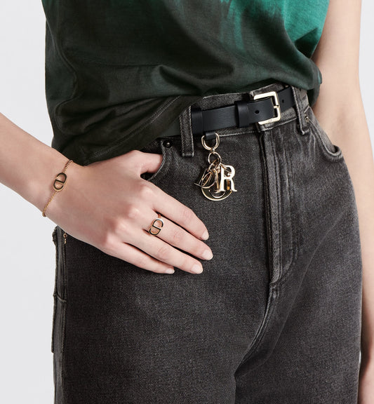 Miss Luxury Dior Belt Black Smooth Calfskin 20 mm