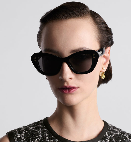 Luxury Diorpacific B3U Black Butterfly Sunglasses