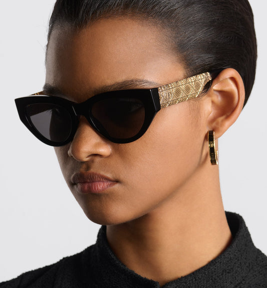 Luxury Dioresille B1I Black Butterfly Sunglasses