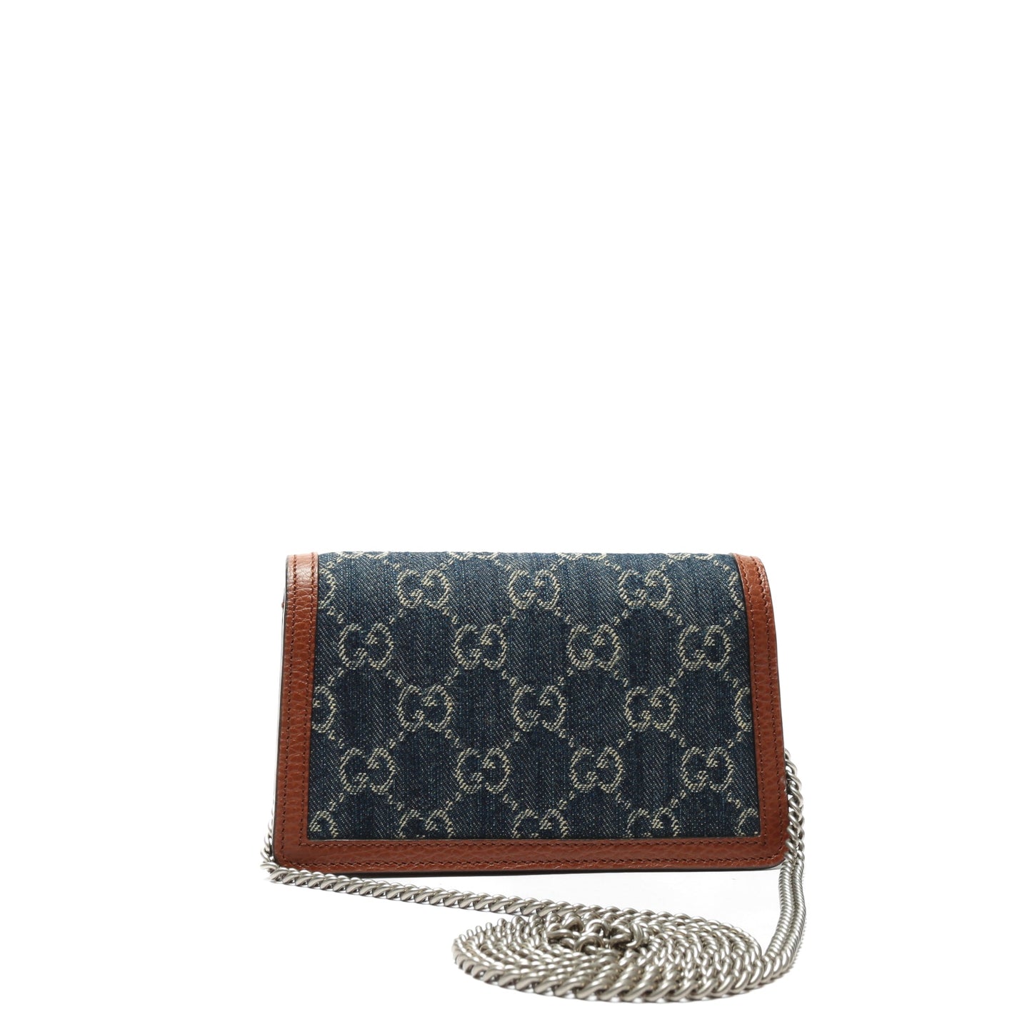 Luxury Gucci GG Denim Super Mini Dionysus