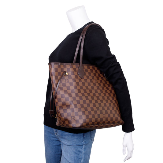 Louis Vuitton 2021 Damier Ebene Neverfull MM