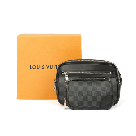 Louis Vuitton 2021 Damier Graphite Scott Messenger Bag