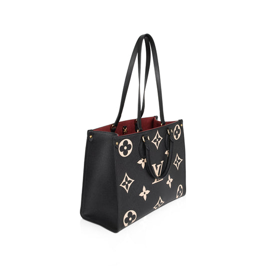 Louis Vuitton 2022 Bicolor Monogram Empreinte Onthego MM