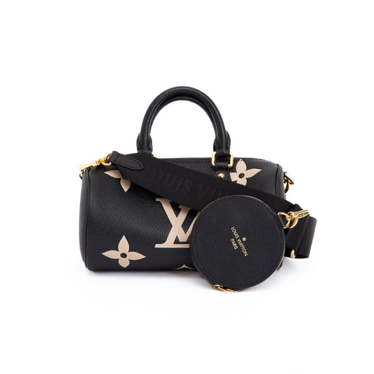 Louis Vuitton 2022 Bicolor Monogram Giant Empreinte Papillon BB
