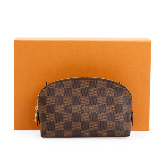 Louis Vuitton 2022 Damier Ebene Cosmetic Pouch