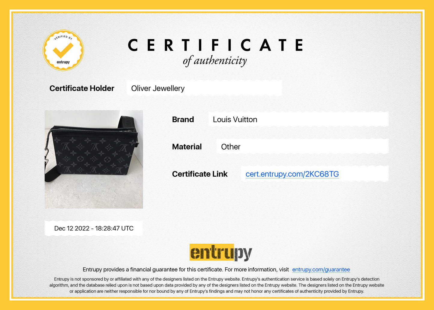 Louis Vuitton 2022 Monogram Eclipse Gaston Wearable Wallet