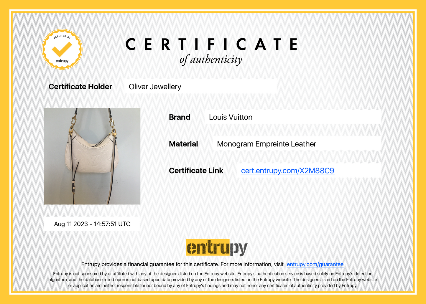 Louis Vuitton 2022 Monogram Empreinte Bagatelle