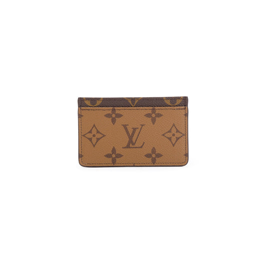 Louis Vuitton 2022 Monogram Reverse Card Holder